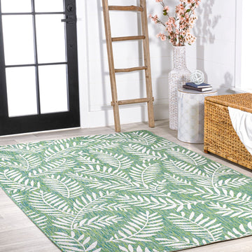 Nevis Palm Frond Indoor/outdoor Area Rug